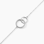 Bracelet Yalaz Argent Blanc Oxyde De Zirconium - F&ecirc;te des m&egrave;res Femme | Histoire d&rsquo;Or