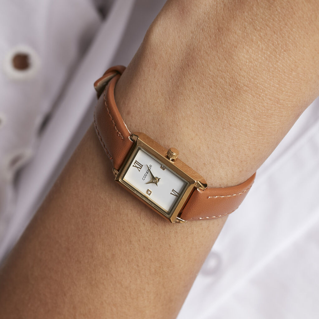 Montre Codhor Suzy Blanc - Montres Femme | Histoire d’Or