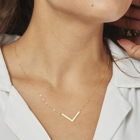 Collier Ella Or Jaune - Colliers Femme | Histoire d’Or