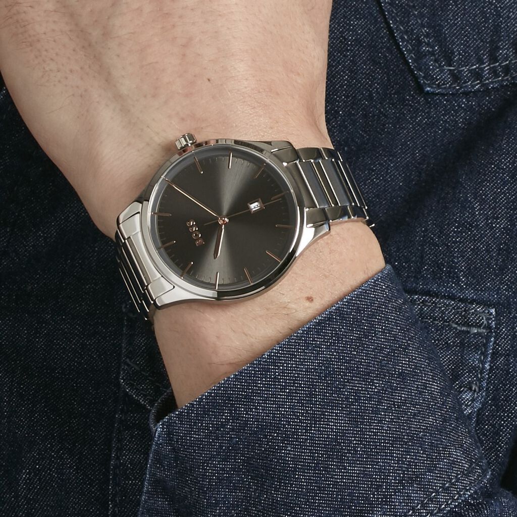 Montre Boss Reason Gris - Montres Homme | Histoire d’Or