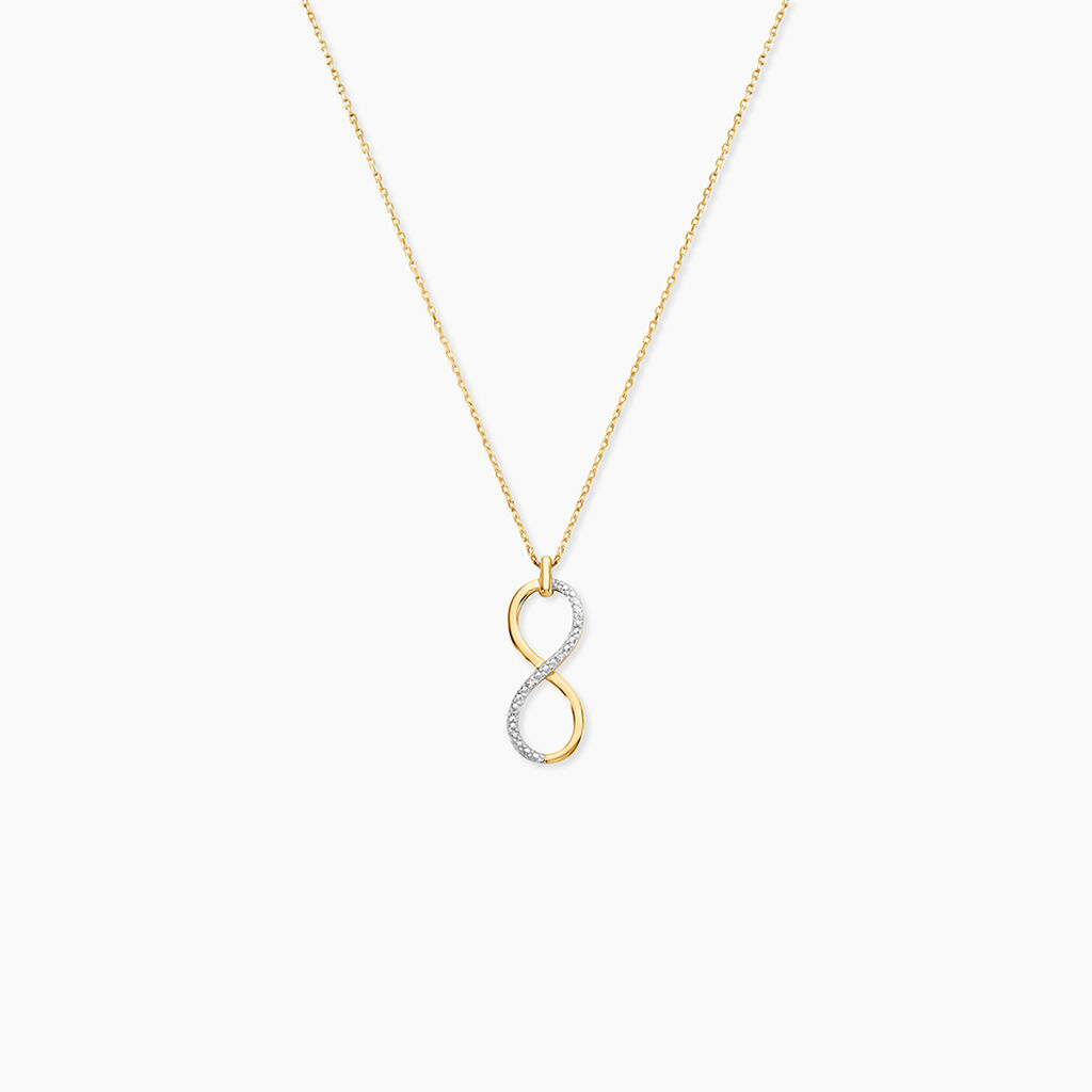 Collier Infino Or Jaune Diamant - Colliers Femme | Histoire d&rsquo;Or