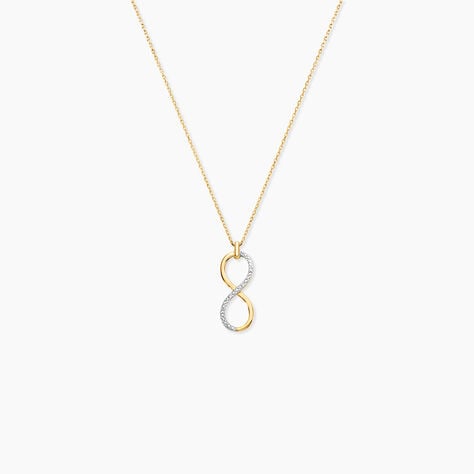 Collier Infino Or Jaune Diamant - Colliers Femme | Histoire d&rsquo;Or