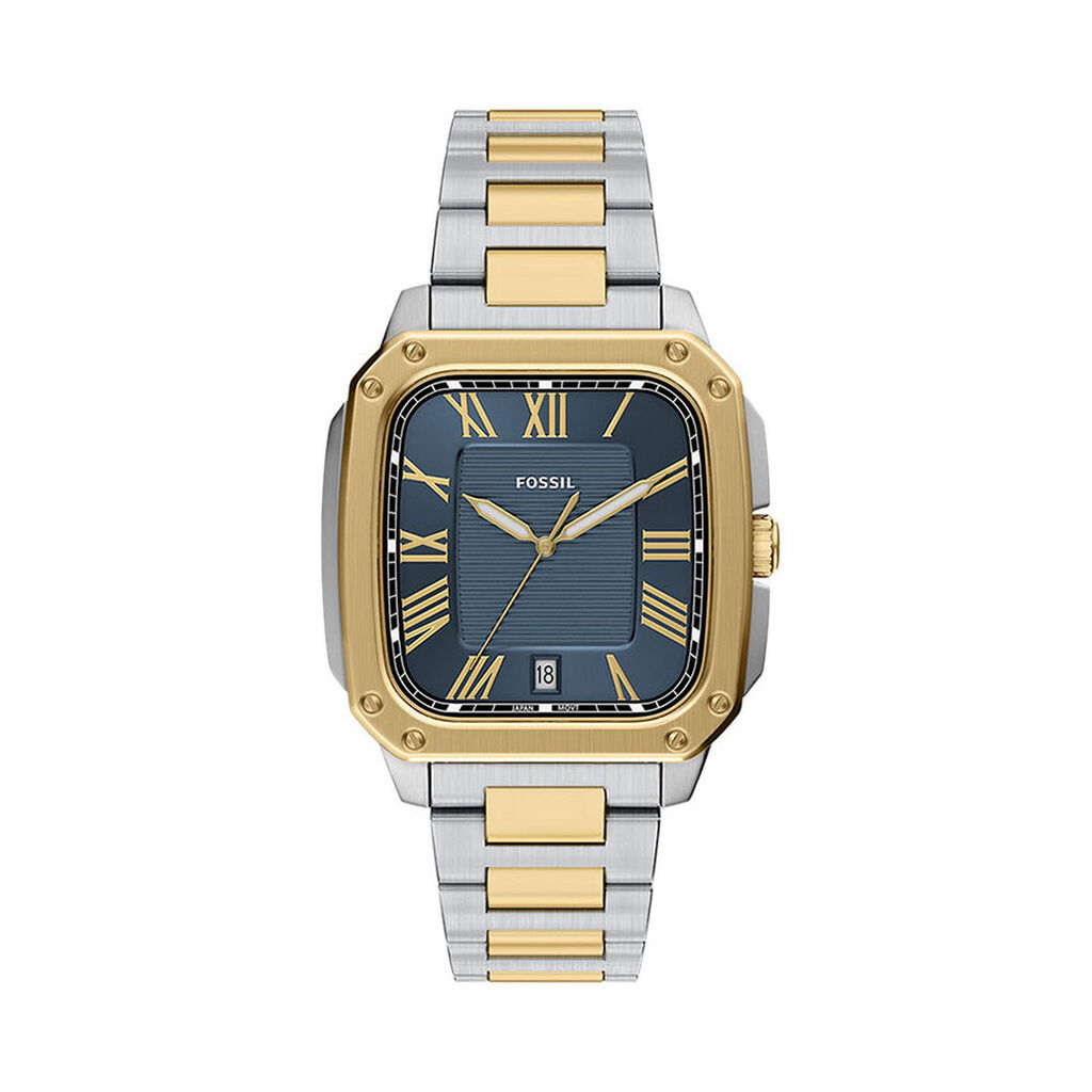 Montre Fossil Crosby Bleu - Montres Homme | Histoire d&rsquo;Or