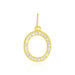 Pendentif Lettre O Or Jaune Oxyde - Pendentifs Famille | Histoire d’Or