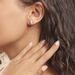 Créoles Jacquelene Rondes Or Jaune Oxyde De Zirconium - Boucles d'oreilles créoles Femme | Histoire d’Or