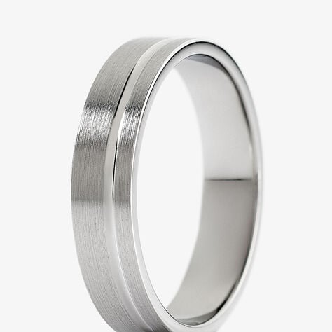 Alliance Berker Palladium Blanc - Alliances Unisex | Histoire d&rsquo;Or