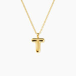 Collier Feliciane Acier Dor&eacute; - Cadeaux de naissance Femme | Histoire d&rsquo;Or