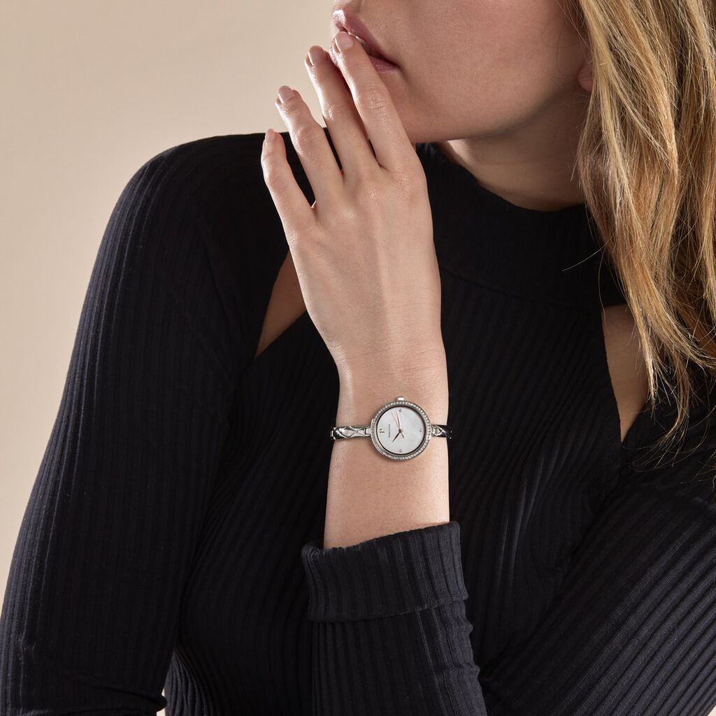 Montre Pierre Lannier Leia Blanc - Montres Femme | Histoire d’Or
