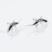 Boucles D'oreilles Puces Oya Argent Blanc Oxyde De Zirconium - Boucles d'oreilles fantaisie Femme | Histoire d’Or