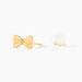 Boucles D'oreilles Puces Evonne Noeud Or Jaune - Clous d'oreilles Enfant | Histoire d&rsquo;Or