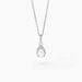 Collier Briony Argent Blanc Oxyde De Zirconium - Colliers fantaisie Femme | Histoire d’Or