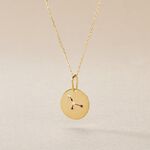 Pendentif Or Jaune Astraea Oxyde De Zirconium - Pendentifs Zodiaque Femme | Histoire d&rsquo;Or