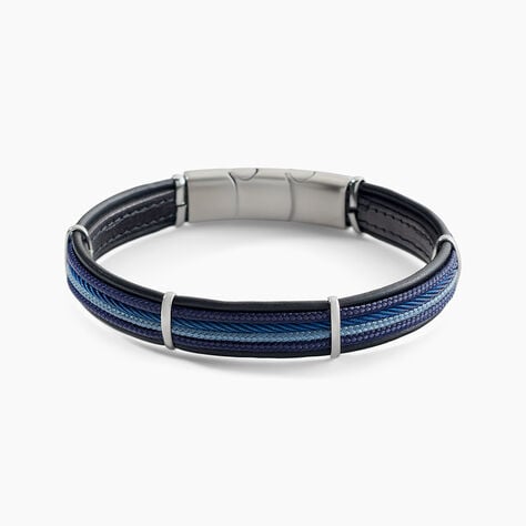 Bracelet Jourdan Marin Cuir Multicolore - Nouveautés bijoux Homme | Histoire d’Or