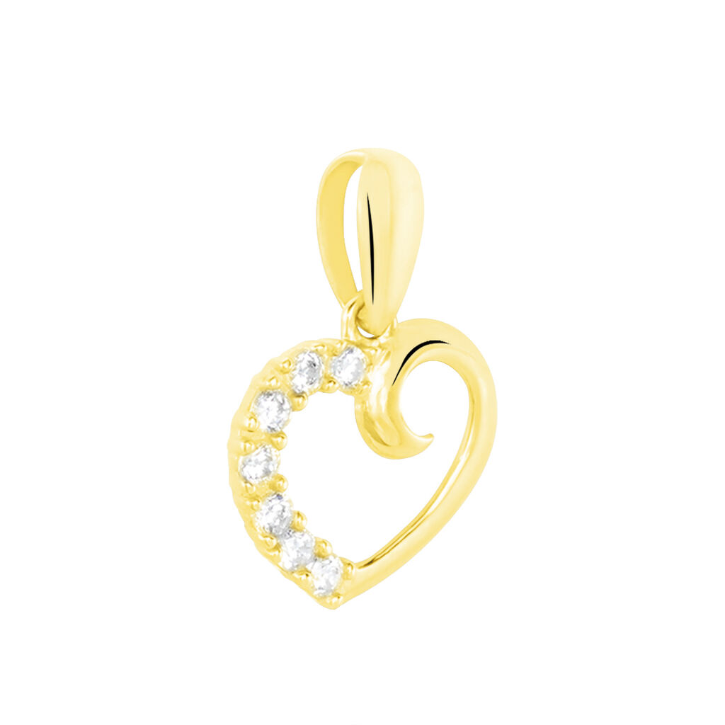 Pendentif Aereda Or Jaune Oxyde De Zirconium - Pendentifs Femme | Histoire d’Or