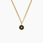 Collier Adelphine Acier Jaune - Bijoux sans pierre Femme | Histoire d&rsquo;Or