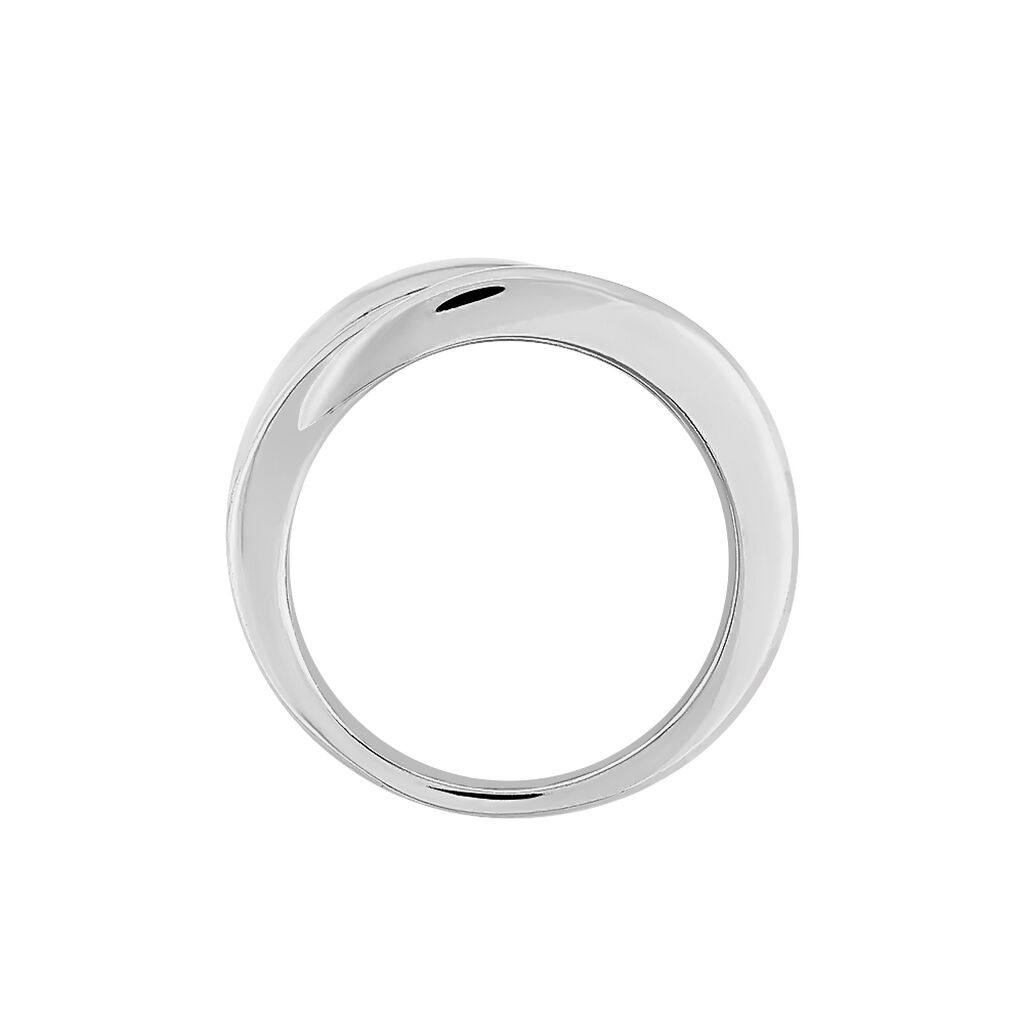 Bague Cleia Acier Blanc - Bagues fantaisie Femme | Histoire d’Or