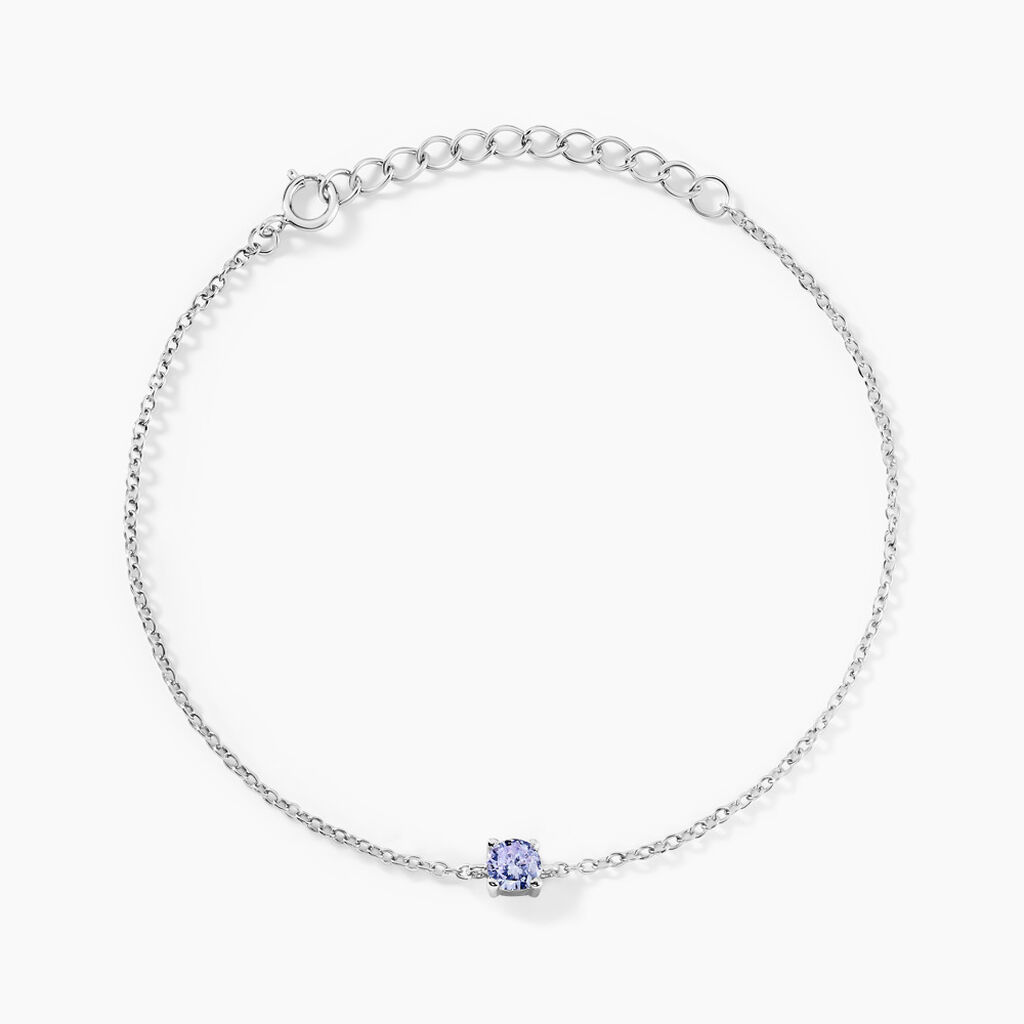 Bracelet Rio Argent Blanc Oxyde De Zirconium - Bracelets Femme | Histoire d&rsquo;Or