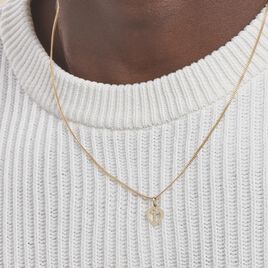 Pendentif Eudocie Coeur Lettre Or Jaune - Pendentifs Coeur Famille | Histoire d’Or