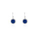 Boucles D'oreilles Argent Zea Lapis Lazulis - Boucles d'oreilles fantaisie Femme | Histoire d’Or