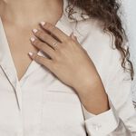 Bague Thealane Or Jaune Diamant - Bagues avec pierre Femme | Histoire d&rsquo;Or