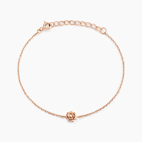 Bracelet Jannea Argent Rose Oxyde De Zirconium - Bracelets Femme | Histoire d&rsquo;Or