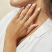 Bague Solitaire Maelane Argent Blanc Oxyde De Zirconium - Bagues solitaires Femme | Histoire d’Or