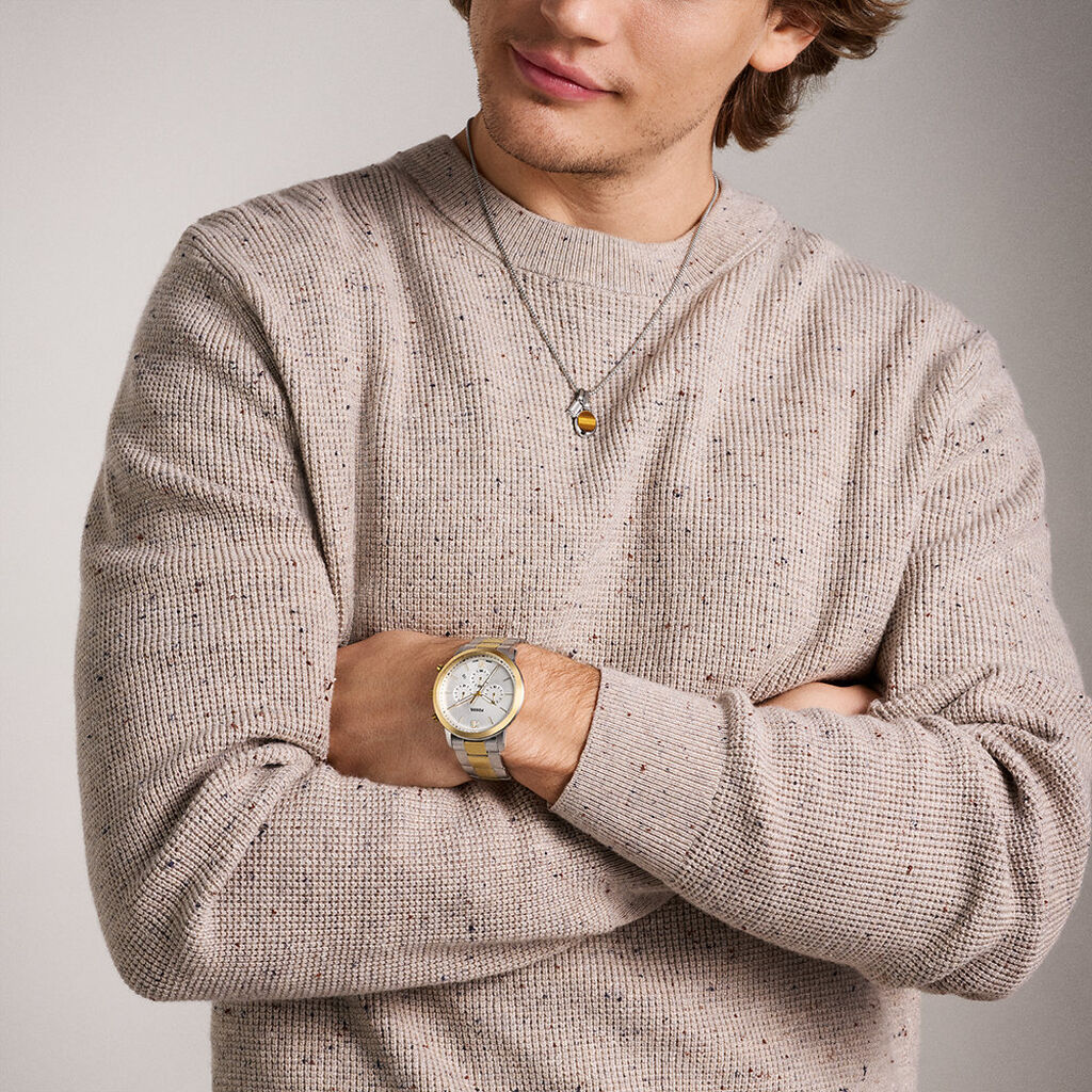 Montre Fossil Neutra Chrono Argenté - Montres Homme | Histoire d’Or