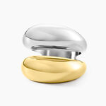 Bague Perfect Match Acier Bicolore - Bagues fantaisie Femme | Histoire d&rsquo;Or