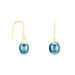 Boucles D'oreilles Pendantes Severiane Or Jaune Perle De Culture - Boucles d'oreilles pendantes Femme | Histoire d’Or