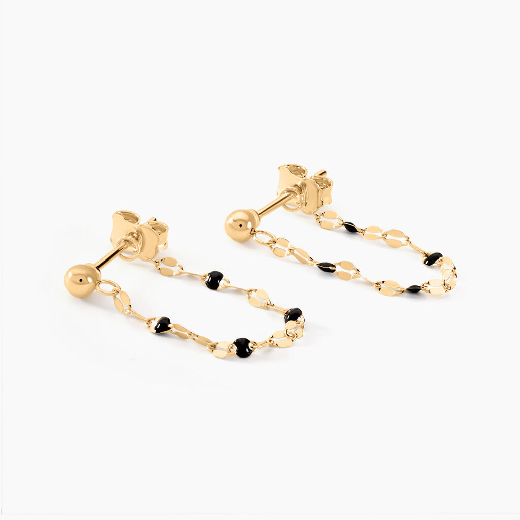 Boucles D'oreilles Pendantes Asteria Or Jaune - Boucles d'oreilles pendantes Femme | Histoire d’Or