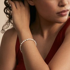 Bracelet Ciriola Or Jaune Perle De Culture - Bijoux Femme | Histoire d’Or