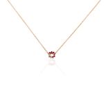 Collier Pavel Argent Rose Oxyde De Zirconium - Colliers fantaisie Femme | Histoire d&rsquo;Or