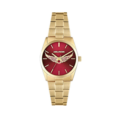 Montre Zadig Et Voltaire Zadig 36 Bordeaux - Montres Femme | Histoire d&rsquo;Or