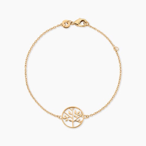 Bracelet Plaque Or Jaune Galvina - Bracelets Femme | Histoire d&rsquo;Or