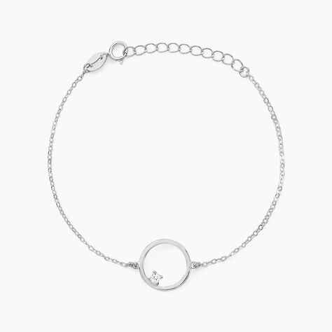 Bracelet Anas Argent Blanc Oxyde De Zirconium - Bracelets Femme | Histoire d’Or