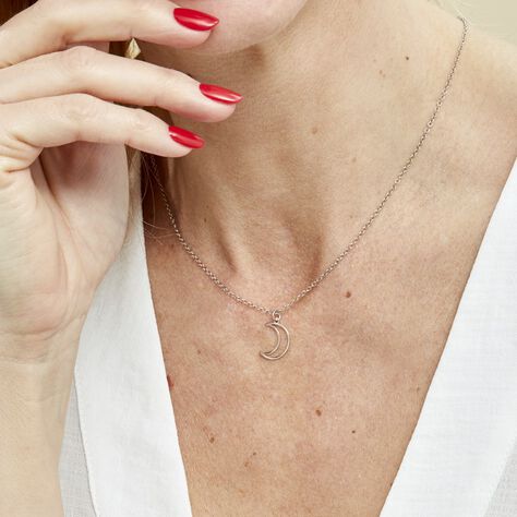 Collier Myel Argent Blanc - Colliers fantaisie Femme | Histoire d’Or