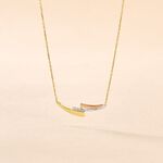 Collier Ainhoa Or Tricolore Diamant - Id&eacute;es cadeaux Femme | Histoire d&rsquo;Or