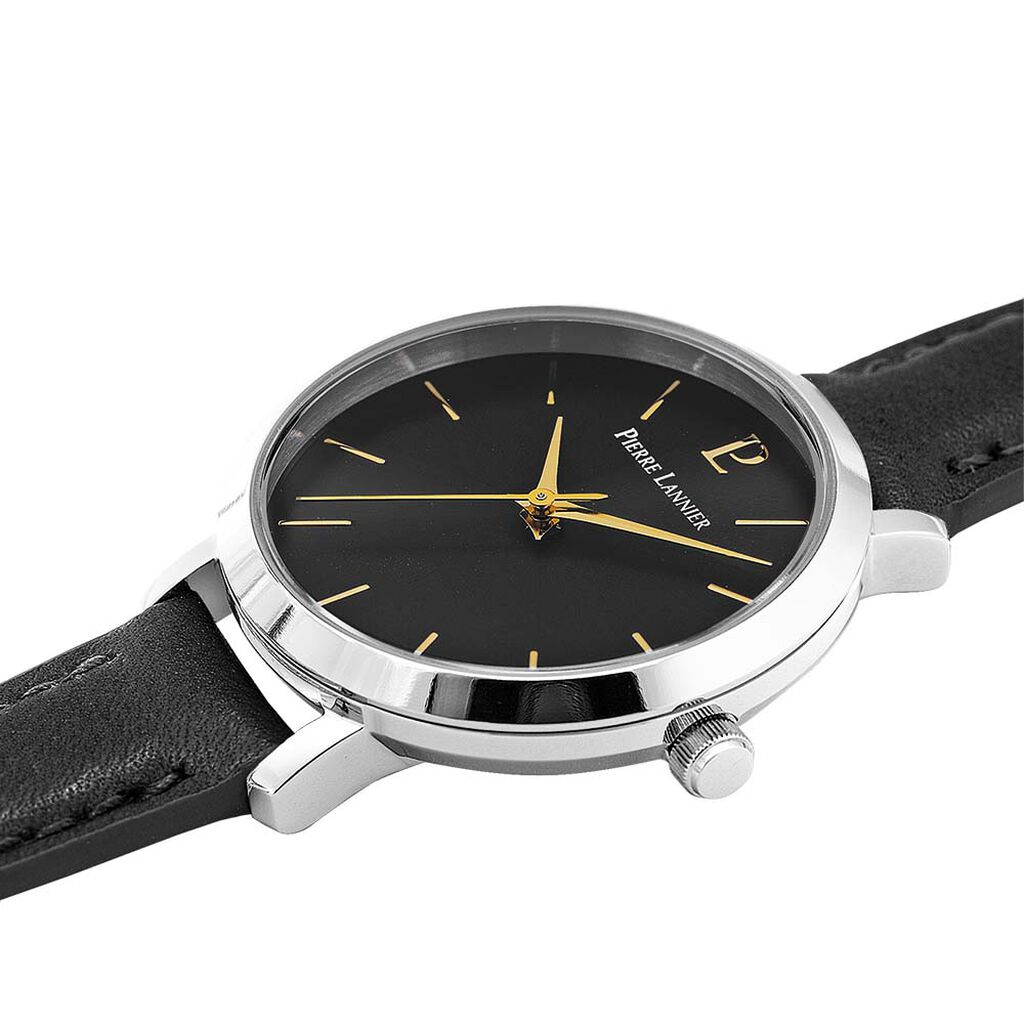 Montre Pierre Lannier Chouquette Noir - Montres Femme | Histoire d’Or