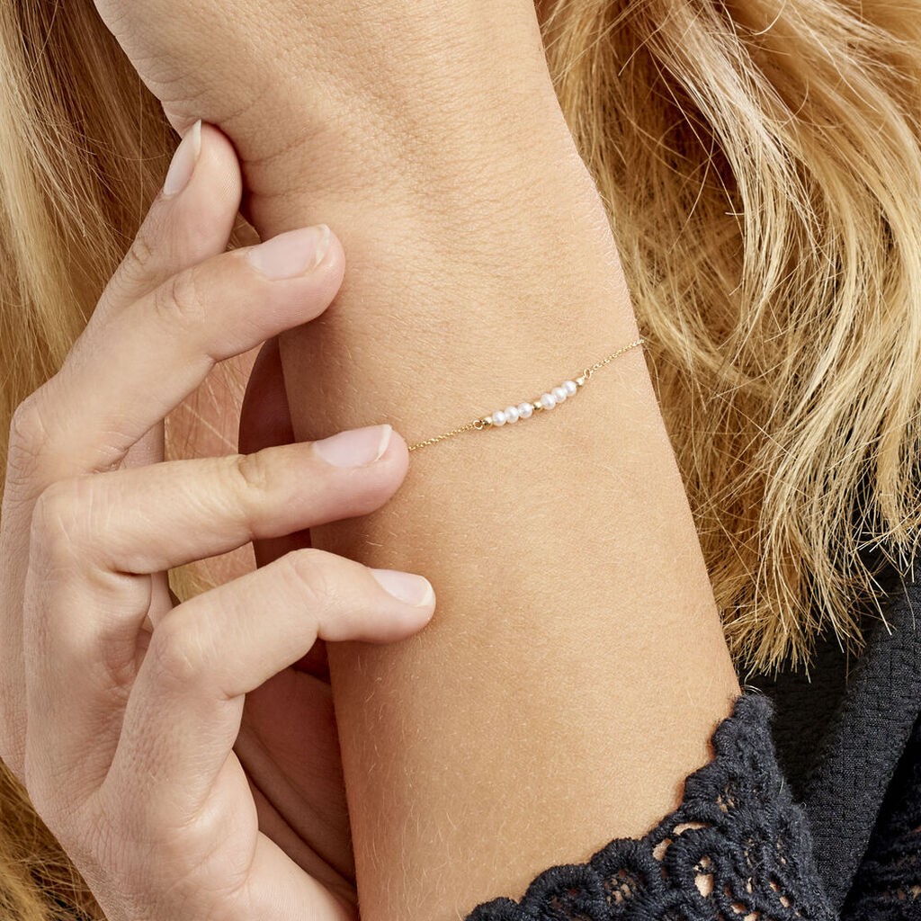 Bracelet Tova Or Jaune Perle - Bracelets Femme | Histoire d’Or