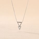 Collier Joy Or Blanc Diamant - Colliers Femme | Histoire d&rsquo;Or