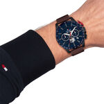 Montre Tommy Hilfiger Bank Bleu - Montres Homme | Histoire d&rsquo;Or
