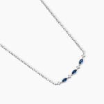 Collier Eva Argent Blanc Oxyde De Zirconium - Colliers fantaisie Femme | Histoire d&rsquo;Or