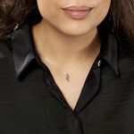 Collier Helene Or Bicolore Diamant - Colliers Femme | Histoire d&rsquo;Or