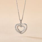 Collier Annabelle Argent Blanc Oxyde De Zirconium - F&ecirc;te des m&egrave;res Femme | Histoire d&rsquo;Or