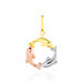 Pendentif Haizia Trio Dauphins Or Tricolore - Pendentifs Femme | Histoire d’Or