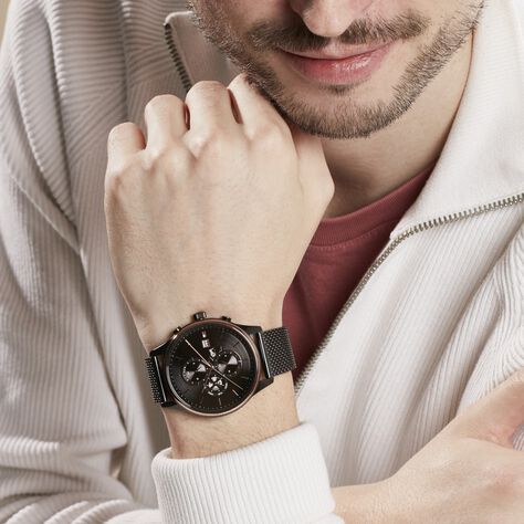 Montre Tommy Hilfiger Noir - Montres Homme | Histoire d’Or