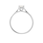 Bague Solitaire Victoria Or Blanc Diamant - Bagues solitaires Femme | Histoire d&rsquo;Or