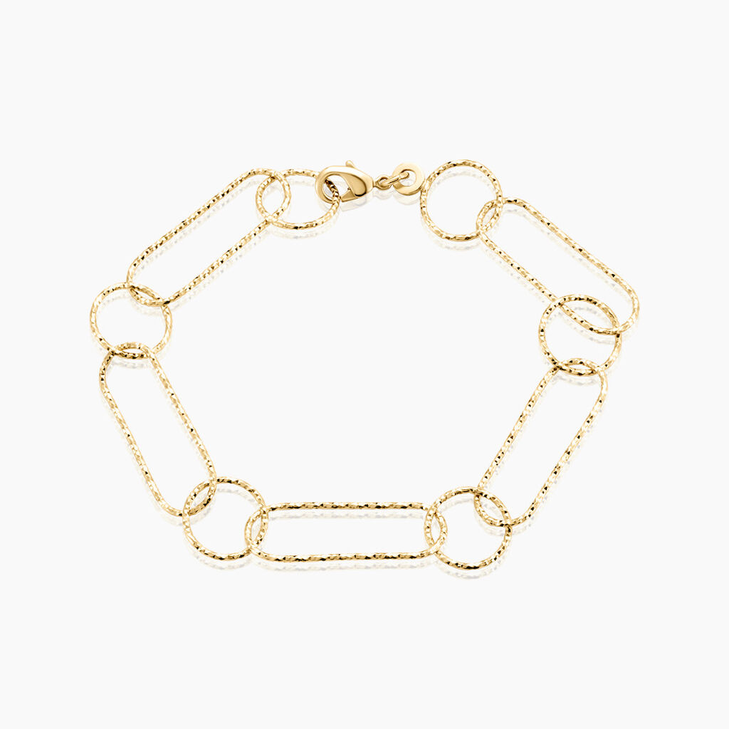 Bracelet Mungo Plaque Or Jaune