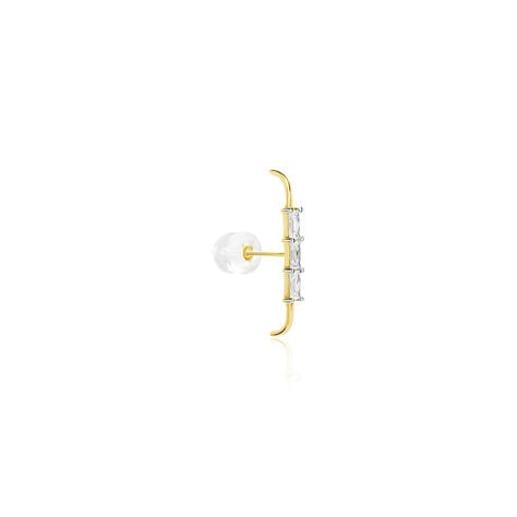 Bijou D'oreille Unitaire Alon Or Jaune Oxyde De Zirconium - Ear cuffs Femme | Histoire d’Or
