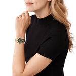 Montre Michael Kors Lennox Vert - Montres Femme | Histoire d&rsquo;Or